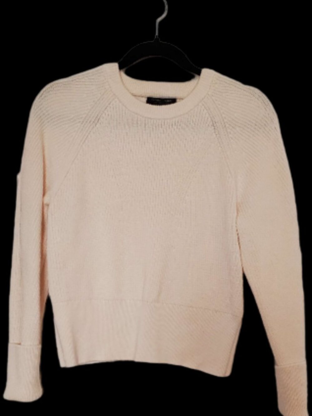 Cropped Merino Wool Sweater
